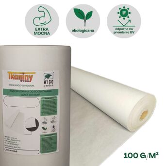 Agrowłóknina biała Wigo-Garden 100g/m2 120cm 10mb