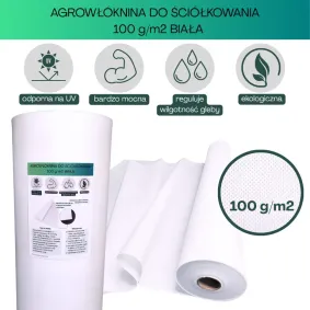 Agrowłóknina biała Wigo-Garden 100g/m2 80 cm 50 mb
