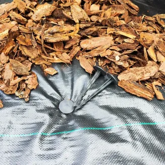 Agrotkanina czarna EXTRA GRUBA PP UV 100g/m2 320cm 100mb - 7