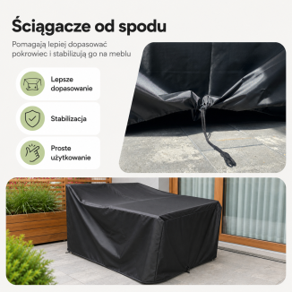 Pokrowiec na meble ogrodowe 250x200x80 - 6
