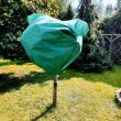 Zimowy kaptur ochronny Agro-worek oliwkowy 155x150cm 1szt - 2