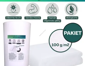 Agrowłóknina biała Wigo-Garden 100g/m2 160 cm 20 mb
