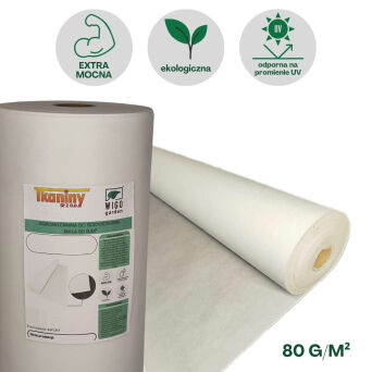 Agrowłóknina biała Wigo-Garden 80g/m2 160cm 20mb