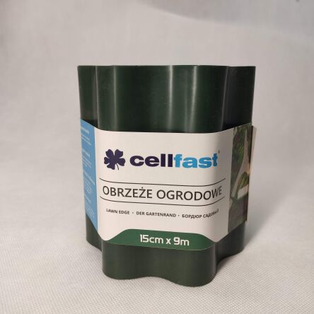 Obrzeże trawnikowe ciemno-zielone 10cm X 9mb 