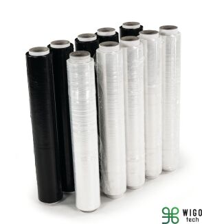 Folia stretch czarna 1,5 kg - 2