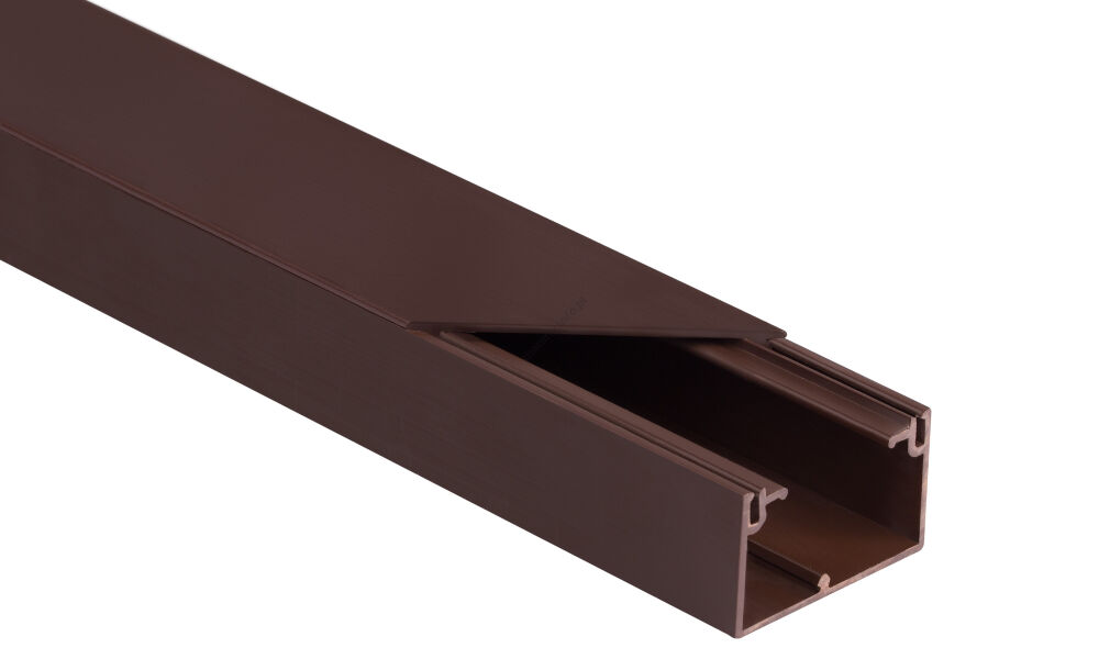 Listwa  kanał kablowy LS 20x14 brązowa 2mb