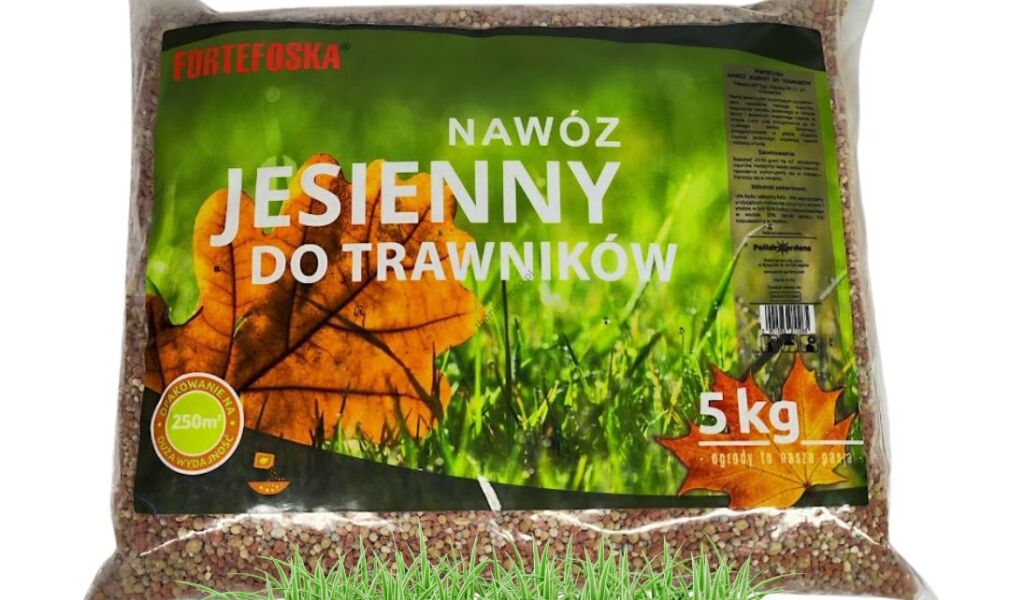 Fortefoska 5 kg - Nawóz jesienny do traw
