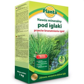 Nawóz mineralny przeciw brunatnieniu igieł Planta 1kg