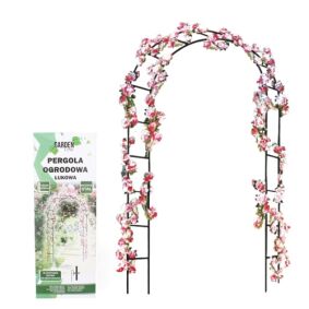 PERGOLA OGRODOWA ŁUKOWA 240cm + KOTWY MOCUJĄCE