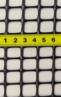 Siatka ogrodzeniowa czarna 80cm X 1mb - 5
