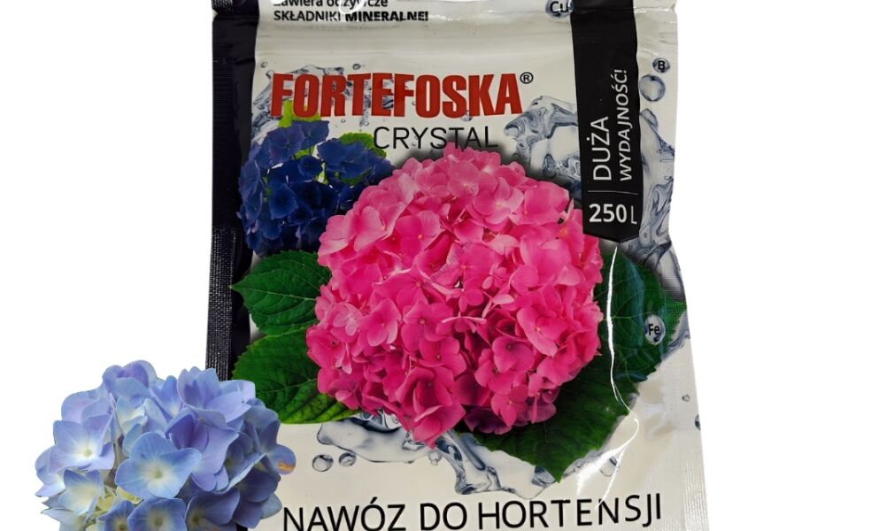 Nawóz Fortefoska Crystal pod hortensje 250g=250l