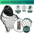 Siatka przeciw ptakom UV 10 m x 2 m 18 g/m2 (6 szpilek) - 2