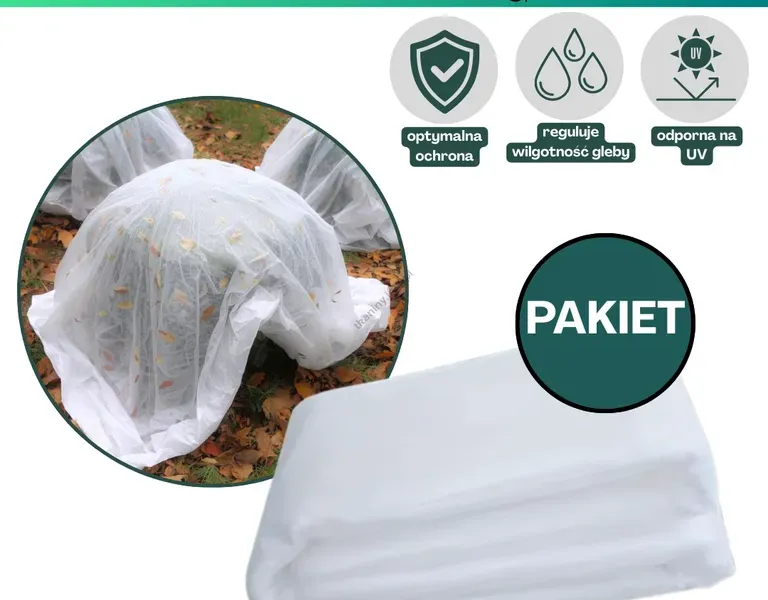 Agrowłóknina biała Plantex 60g/m2 160cm 20mb
