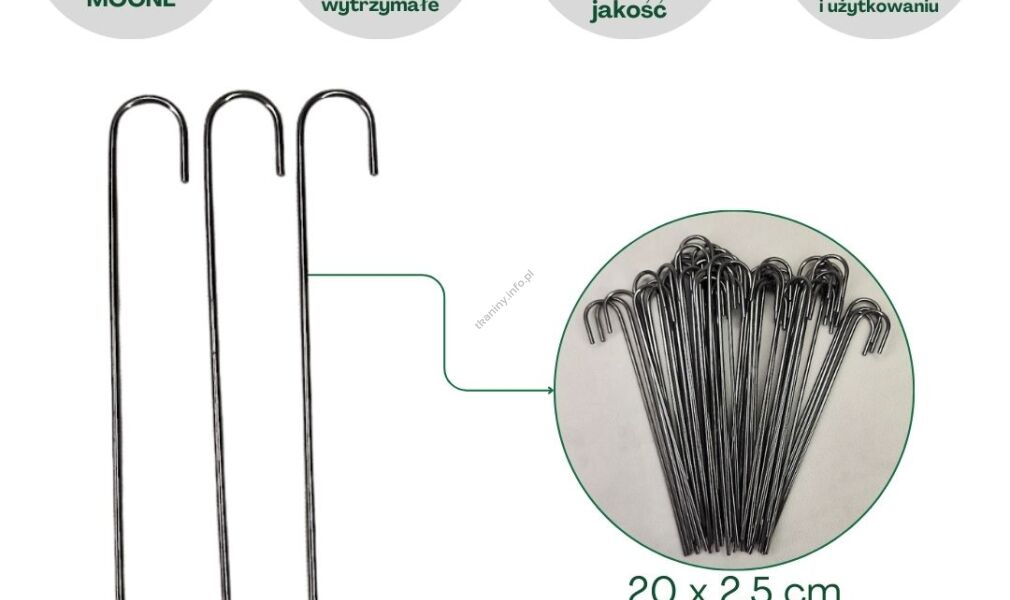 Szpilki stalowe  J 100 szt.