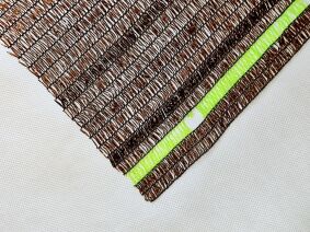 Dzianina cieniująca 300 cm 1 mb 64 g/m2 60% brązowa