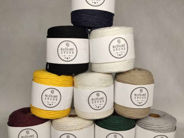 Sznurki do makramy